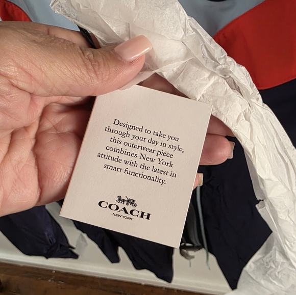 NWT COACH JACKET SIZE LARGE - Picture 5 of 11